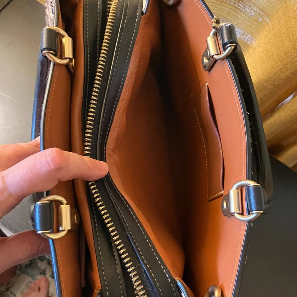 Coach Rogue 30 Leopard Print Haircalf with Rhinestones OOAK - Picture 11 of 14